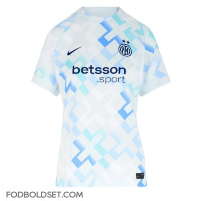 Inter Milan Denzel Dumfries #2 Udebanetrøje Dame 2025-26 Kortærmet Inter Milan Denzel Dumfries #2 Udebanetrøje Dame 2025-26 Kortærmet